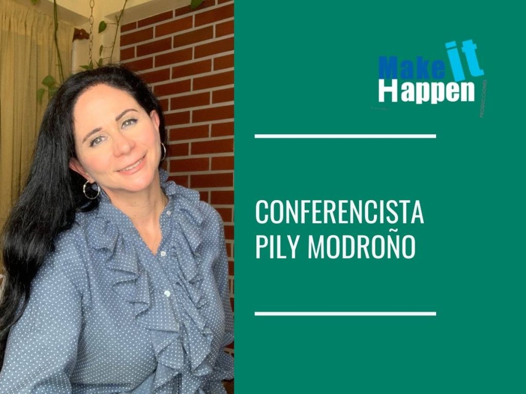 Conferencista Pily Modroño